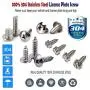 Aootf License Plate Screws Fasteners - Rust Stainless Steel Screws License Plate Bolts Fasteners for License Plates & Plate Frame on Cars Trucks, Black & Chrome Screw Caps | Fasteners Kit -81 PC Aootf License Plate Screws Fasteners - Rust Stainless Steel Screws License Plate Bolts Fasteners for License Plates & Plate Frame on Cars Trucks, Black & Chrome Screw Caps | Fasteners Kit -81 PC
