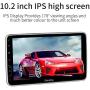 Dasaita 10.2 inch Rotatable Screen Double Din Android 10.0 Car Stereo for Any Vehicle with a Double din Slot Radio GPS 4G Ram 64G ROM Navigation Dash Kit Meomery Card