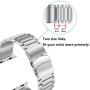 LDFAS Compatible for Apple Watch Band 44mm 42mm, Sport Stainless Steel Metal Strap with Safety Buckle for iWatch Bands Compatible for Apple Watch SE, Apple Watch Series 6/5/4/3 Smartwatch, Silver