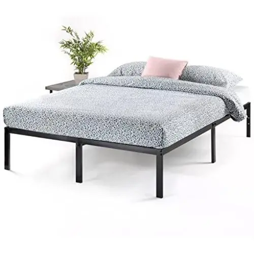 Best Price Mattress 14 Inch Metal Platform Beds w/Heavy Duty Steel Slat Mattress Foundation (No Box Spring Needed), Black Best Price Mattress 14 Inch Metal Platform Beds w/Heavy Duty Steel Slat Mattress Foundation (No Box Spring Needed), Black