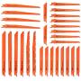 Luckyway 28-Piece Reciprocating Saw Blades Set, Sawzall Saw Blades Set, Pruner Saw Blades Set for Wood Metal Cutting