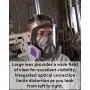 3M Full Facepiece Reusable Respirator 6800, Paint Vapors, Dust, Mold, Chemicals, Medium 3M Full Facepiece Reusable Respirator 6800, Paint Vapors, Dust, Mold, Chemicals, Medium