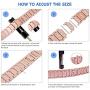 Compatible with Apple Watch Band 38mm 40mm 42mm 44mm SE Series 6 5 4 3 2 1,Replacement Bling Watch Band,Dressy Jewelry Metal Wristband Strap Diamond Rhinestone(Multi-Colored, 38/40mm)