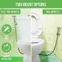 Purrfectzone Bidet Sprayer for Toilet and Baby Cloth Diaper Sprayer- Easy to Install, Great Hygiene with Less Money Spent (Brushed Nickel) Purrfectzone Bidet Sprayer for Toilet and Baby Cloth Diaper Sprayer- Easy to Install, Great Hygiene with Less Money Spent (Brushed Nickel)