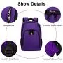 Travel Backpack for Women,15.6 Inch Laptop Backpack School Backpack for Girls with USB Charging Slit, Anti Theft Casual Daypack College Backpack for Women/Girls, Purple