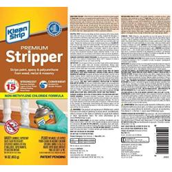 Premium Spray Stripper Aerosol Non-Methylene Chloride 16 oz, Removes Latex, Oil-Based Paint, Polyurethane from Wood, Metal and Masonry Surfaces