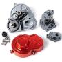 RC Metal Reverse Transmission Gearbox for 1/10 RC Crawler Car Axial SCX10 90027 SCX10 II 90046 Wraith Upgrade Parts