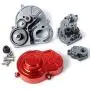 RC Metal Reverse Transmission Gearbox for 1/10 RC Crawler Car Axial SCX10 90027 SCX10 II 90046 Wraith Upgrade Parts
