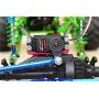 Axial SMT10 Grave Digger (AX90055) & MAX-D (AX90057) Upgrade Parts Aluminum Servo Mount - 1Pc Set Blue
