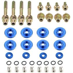 Dewhel B-SERIES B16 B17 B18 VTEC LOW-PROFILE SLIM VALVE COVER HARDWARE WASHER BOLT Color Blue