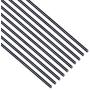 Hobbypark Φ1.2mm x L180mm (7.1 inch) Steel Z Pull / Push Rods Parts for RC Airplane Plane Boat Replacement (Pack of 10)