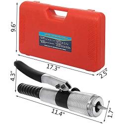 Mophorn CT-300-L Hydraulic Tube Expander 11 Lever HVAC Swaging Tool Kit 3/8 to 1-5/8inch Hydraulic Copper Tube Expander Tool with Tube Cutter and Deburring Tool