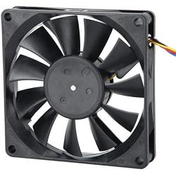 PC Cooling Fan,12V 0.3A 8cm Heat Sink Fan,Silent Vibration Reduction,Strong Heat Dissipation, Compatible with Various PC Case, Suitable for Computer case and Power Cooling