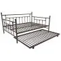 DHP Manila Metal Full Size Daybed and Twin Size Trundle (Bronze) DHP Manila Metal Full Size Daybed and Twin Size Trundle (Bronze)