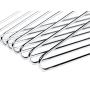 Quality Hangers 8 Heavy Duty Metal Suit Hanger Coat Hangers with Polished Chrome (Suit Coat Hanger)