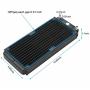 FITNATE 12 Pipe Aluminum Heat Exchanger Radiator for PC CPU CO2 Laser Water Cool System Computer R240, 10.62Inch