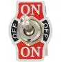 Etopars 3 X Car Auto Momentary Heavy Duty 20A 125V 15A 250V DPDT 6 Terminal Pin Metal ON/Off/ON Rocker Toggle Switch Etopars 3 X Car Auto Momentary Heavy Duty 20A 125V 15A 250V DPDT 6 Terminal Pin Metal ON/Off/ON Rocker Toggle Switch