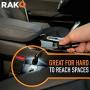 RAK Magnetic Pickup Tool with LED Lights - Telescoping Magnet Pick Up Gadget Tool for Men, DIY Handyman, Father/Dad, Husband, Boyfriend, Him, Women