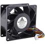 GDSTIME 80mm x 38mm 8038 PWM High Speed Dual Ball Bearing DC 12V 80mm Cooling Fan