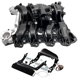 MYSMOT 615-375 Upper Intake Manifold Compatible with 2007-2008 Ford E-150 E-250 F-150 LOBO w/4.6L V8 7L3Z-9424-F