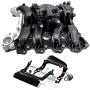 MYSMOT 615-375 Upper Intake Manifold Compatible with 2007-2008 Ford E-150 E-250 F-150 LOBO w/4.6L V8 7L3Z-9424-F