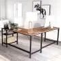 CubiCubi L Shape Computer Desk with Storage Shelf Study Writing Table for Home Office, Modern Simple Style PC Desk, Black Metal Frame, Rustic CubiCubi L Shape Computer Desk with Storage Shelf Study Writing Table for Home Office, Modern Simple Style PC Desk, Black Metal Frame, Rustic