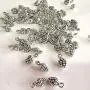 Mystart 100 Pieces Mini Pine Cone Charms Pendants Jewelry Making Findings DIY Accessories (Antique Silver) Mystart 100 Pieces Mini Pine Cone Charms Pendants Jewelry Making Findings DIY Accessories (Antique Silver)