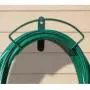 Yard Butler Deluxe Heavy Duty Wall Mount Hose Hanger Easily Holds 100’ Of 5/8’ Hose Solid Steel Extra Bracing And Patented Design In NEW COLORS and DECORATIVE DESIGNS IHCWM-1 Textured Forest Green