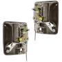 Outside Exterior Door Handle Chrome Front Rear Kit Set of 4 for Super Duty Truck
