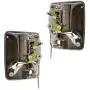 Outside Exterior Door Handle Chrome Front Rear Kit Set of 4 for Super Duty Truck