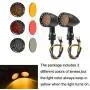 PBYMT Bullet Style Turn Signal Light Amber Lamp Compatible for Chopper Bobber Cruiser Honda Suzuki Kawasaki Yamaha Harley Davidson BMW and More (Black Housing) PBYMT Bullet Style Turn Signal Light Amber Lamp Compatible for Chopper Bobber Cruiser Honda Suzuki Kawasaki Yamaha Harley Davidson BMW and More (Black Housing)