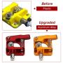 Anpro Upgrade 3D Printer Parts of Right, MK8 Extruder Aluminum Alloy Block Bowden Extruder 1.75mm Filament for Creality 3D Ender 3,CR-7,CR-8, CR-10, CR-10S, CR-10 S4, and CR-10 S5