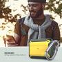ULAK Desinged for AirPods Pro Case, Shockproof Protective Full Body Rugged Durable Shock Resistant Cover with Carabiner for Apple Airpods Pro [Front Led Visible], Yellow