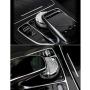 LECART Bling Car Media Knob Cover Caps Center Console Multimedia Knob Covers Auto Interior Bling Accessories Metal Stickers Men Women Compatible for Mercedes-Benz C-Class E-Class GLC 2016 2017 2018