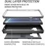 YOUMAKER Case for Galaxy Note 9, Full Body Heavy Duty Protection with Built-in Screen Protector Shockproof Rugged Cover for Samsung Galaxy Note 9 (2018) 6.4 Inch - Black/BK