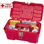 Akro-Mils 09514 ProBox 14-Inch Plastic Toolbox for Tools, Hobby or Craft Storage Toolbox with Removable Tray, 14-Inch x 8-Inch x 8-Inch, Red