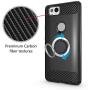 Newseego Compatible with Google Pixel 2 Case (5.0inch) with Armor Dual Layer 2 in 1 with Extreme Heavy Duty Protection and Finger Ring Holder Kickstand Fit Magnetic Car Mount for Google Pixel 2-Black