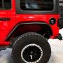 4 Tube Fender Flares Front Rear Compatible with Jeep Wrangler JL JLU 2 4 Door 2018 2019 2020