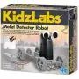 4M Kidzlabs Metal Detector Robot Kit –Stem Toys Rc Science Project Educational Gift for Kids, Brown/A, Model:4607