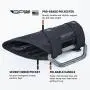 GPCA Metal Grab Handle- GP-Grip LITE for Wrangler JL JT JK Sport Sahara Freedom Rubicon 4DR 2DR 2007-2021 with 3'' roll bar. Universal to Driver/ passengers Sides, Patented (Single, Metallic)