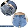 Replacement Jeans Buttons Set - 17mm No-Sew Nailless Removable Metal Jeans Buttons Fits to Any The Cowboy Clothing Jackets Pants Bags,with Storage Box (Set of 50)