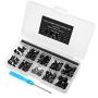 132pcs Personal Computer Screw Standoffs Set Kit for Motherboard Box HDD SSD Fan - with Screwdriver