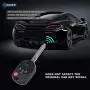 ECCPP 1X Keyless Entry Remote Key Fob for Ford Edge Escape Expedition Explorer Flex Five Hundred Focus Fusion Mustang Taurus Navigator Keyless Entry Remote Fob OUCD6000022 KOBLEAR1XT ECCPP 1X Keyless Entry Remote Key Fob for Ford Edge Escape Expedition Explorer Flex Five Hundred Focus Fusion Mustang Taurus Navigator Keyless Entry Remote Fob OUCD6000022 KOBLEAR1XT