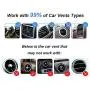 GearLiv Car Air Vent Phone Holder with 360° Rotation Compatible with iPhone X, 8/8 Plus/6S/6 Plus 5S SE, Samsung Galaxy Note 6/S7, GPS and Other Devices Up to 3.3 Inches Wide - Saturn (Gold)
