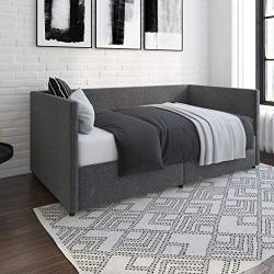 DHP Daybed with Storage Drawers, Twin, Grey