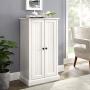 Crosley Furniture Seaside Accent Cabinet, White