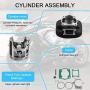 PANGOLIN Cylinder Piston Gasket Top End Rebuild Kit for Yamaha Blaster 200 YFS200 Aftermarket Parts with 3 Month Warranty