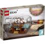 LEGO Ideas Ship in a Bottle 92177 Expert Building Kit, Snap Together Model Ship, Collectible Display Set and Toy for Adults (962 Pieces)