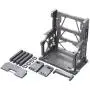 Bandai Hobby System Base 001 Builders Parts 1/144 Action Figure, Gunmetal Bandai Hobby System Base 001 Builders Parts 1/144 Action Figure, Gunmetal