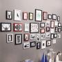 Picture Hooks,Picture Hanger 76 Pieces Silver Assorted Picture anging Hooks Kit with Screws in Plastic Storage Box for Home Office Photo Picture Painting Hanging